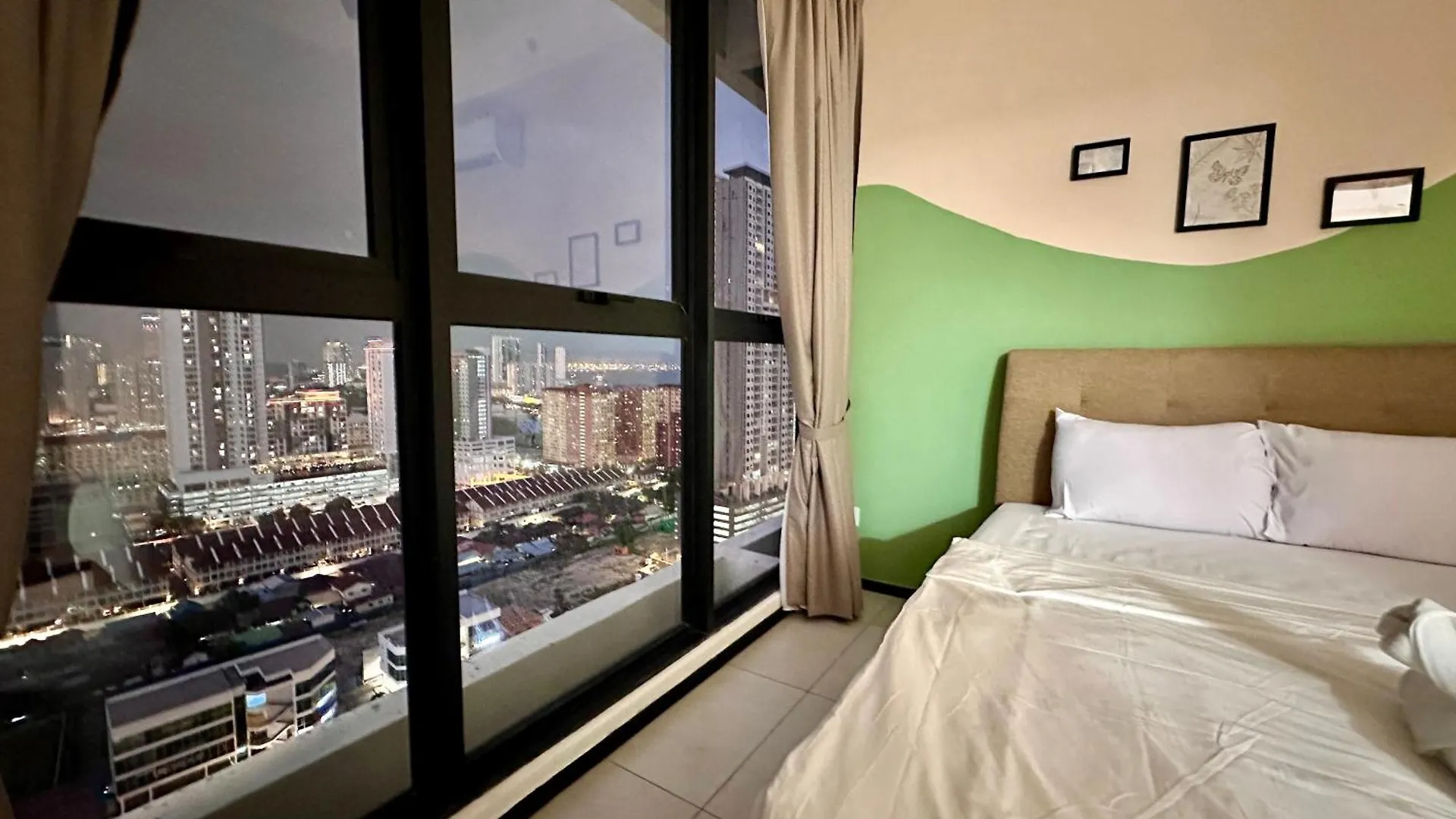 아파트 New 2Br Or 3Br Serenity Homestay At Urban Suite By Urban Staycations Lod Jelutong