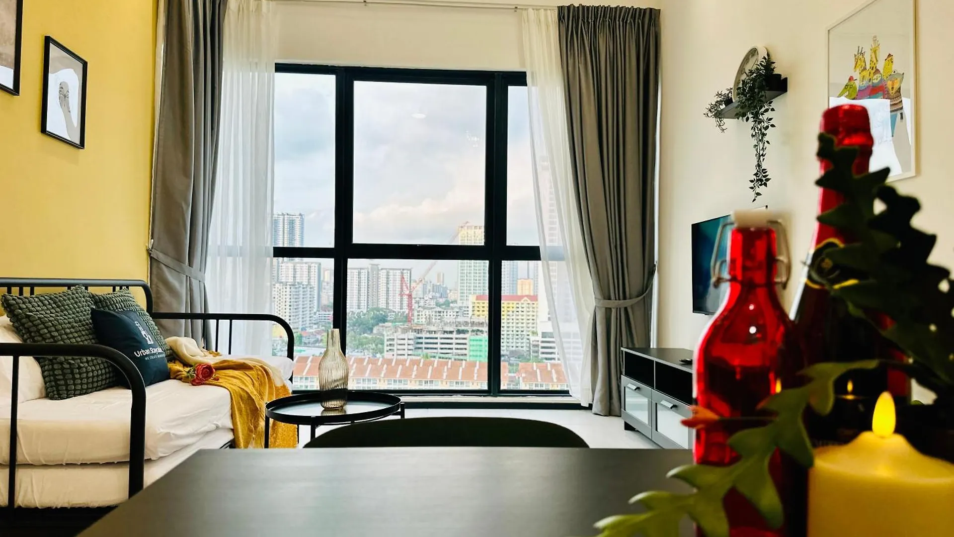 New 2Br Or 3Br Serenity Homestay At Urban Suite By Urban Staycations Lod Jelutong 0*,  말레이시아